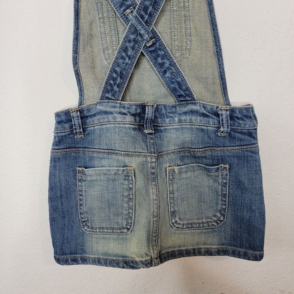 Baby Gap 4T Jean overall skirt Gap Jeans - Picture 3 of 4